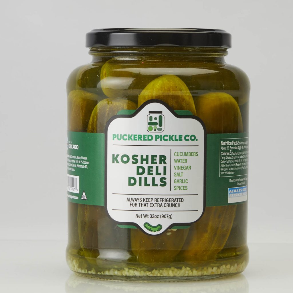 Crunchy Deli Dills (2 Pack) Puckered Pickle Company