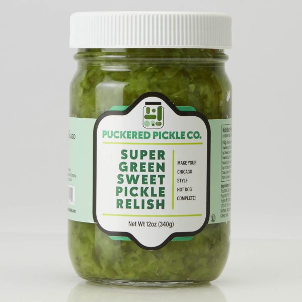 Super Green Sweet Pickle Relish (2 Pack)