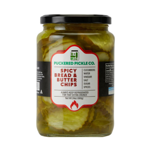 Spicy Bread and Butter Chips (2 Pack)