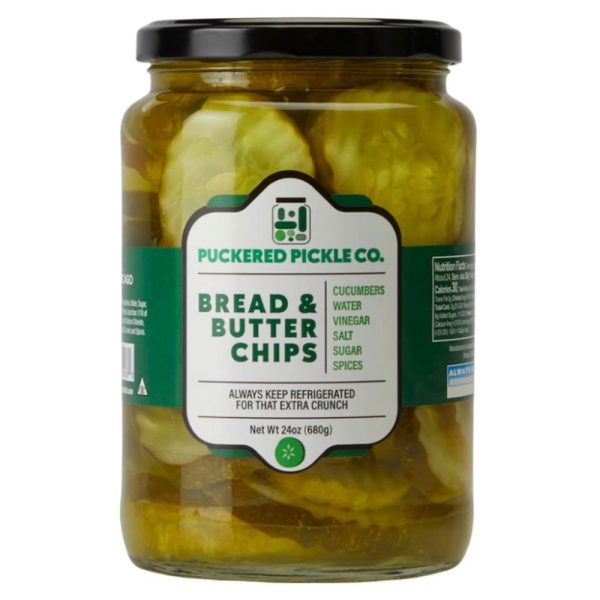 Bread & Butter Pickle Chips 24 oz (2 PACK)